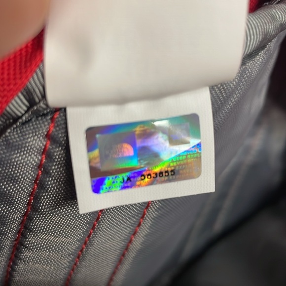 Supreme XNorthface red/grey fanny/belt bag - Picture 8 of 11